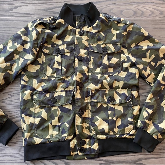 Dope couture geometric camo jacket - Picture 7 of 14